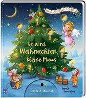 Christina Nömer Mein Puste-Licht-Buch 3: Es wird Weihnachten, kleine Maus