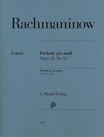 Sergej W. Rachmaninow Rachmaninow, S: Prélude gis-moll op. 32 Nr. 12 für Klavier