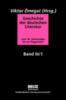 Julius Beltz GmbH & Co. KG Geschichte der deutschen Literatur vom 18. Jahrhundert bis zur Gegenwart