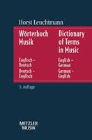 Horst Leuchtmann Wörterbuch Musik