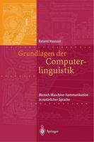 Roland R. Hausser Grundlagen der Computerlinguistik