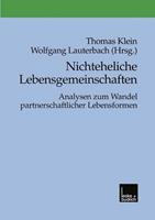 Thomas Klein, Wolfgang Lauterbach Nichteheliche Lebensgemeinschaften