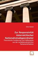 Stefan Belabed Belabed, S: Zur Responsivität österreichischer Nationalratsa