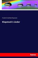 Friedrich Gottlieb Klopstock Klopstock's Lieder