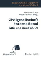 Christiane Frantz, Annette Zimmer Zivilgesellschaft international Alte und neue NGOs