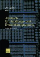 Hans-Peter Burth, Thomas Plümper Jahrbuch für Handlungs- und Entscheidungstheorie