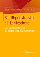 Springer Fachmedien Wiesbaden GmbH Beteiligungshaushalt auf Landesebene