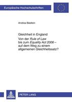 Andrea Bästlein Gleichheit in England