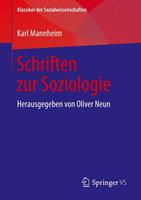 Karl Mannheim Schriften zur Soziologie
