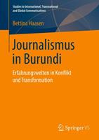 Bettina Haasen Journalismus in Burundi