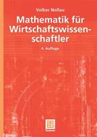 Volker Nollau Mathematik für Wirtschaftswissenschaftler