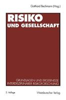 Gotthard Bechmann Risiko und Gesellschaft