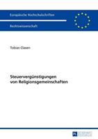 Tobias Clasen Steuervergünstigungen von Religionsgemeinschaften