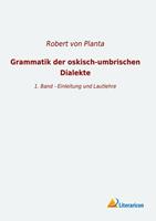 Literaricon Grammatik der oskisch-umbrischen Dialekte