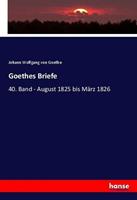 Johann Wolfgang Goethe Goethes Briefe