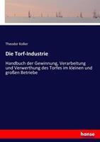 Theodor Koller Die Torf-Industrie