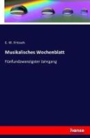 E. W. Fritzsch Musikalisches Wochenblatt