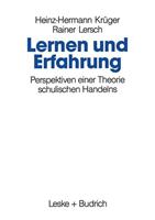 Heinz-Hermann Krüger, Rainer Lersch Lernen und Erfahrung