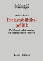 Andreas Busch Preisstabilitätspolitik