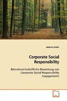 Andreas Binder Binder, A: Corporate Social Responsibility