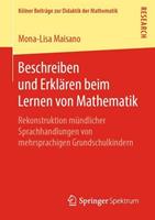 Mona-Lisa Maisano Beschreiben und Erklären beim Lernen von Mathematik