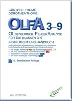 Günther Thomé, Dipl.-Päd. Dorothea Thom&eac OLFA 3-9: Oldenburger Fehleranalyse für die Klassen 3-9