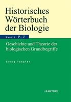 Georg Toepfer Historisches Wörterbuch der Biologie