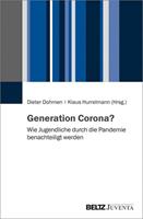 Juventa Verlag ein Imprint der Julius Beltz GmbH & Co. KG Generation Corona℃