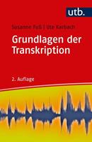 Susanne Fuss, Ute Karbach Grundlagen der Transkription