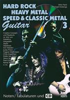 Miro Parol, Michael Morenga, Hans W. Fortmann Hard Rock, Heavy Metal, Speed und Classic Metal Guitar, m. Audio-CD. Bd.3