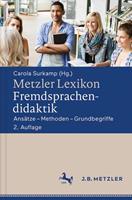 J.B. Metzler, Part of Springer Nature - Springer-Verlag GmbH Metzler Lexikon Fremdsprachendidaktik