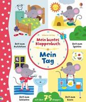 Usborne Verlag Mein buntes Klappenbuch: Mein Tag