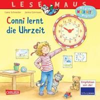Carlsen LESEMAUS 190: Conni lernt die Uhrzeit