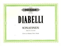 Anton Diabelli Sonatinen für Klavier zu 4 Händen