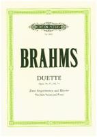 Johannes Brahms Duette op. 20, 61, 66, 75