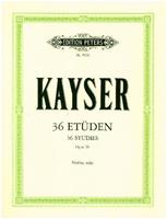 Heinrich Ernst Kayser 36 Etüden op. 20