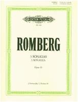 Bernhard Heinrich Romberg Sonaten op. 43 Nr. 1-3