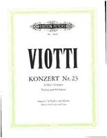 Giovanni Battista Viotti Konzert für Violine und Orchester Nr. 23 G-Dur