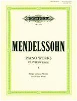 Felix Mendelssohn Bartholdy Klavierwerke, Band 1: Lieder ohne Worte