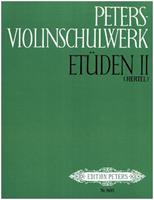 Musikverlag C. F. Peters Peters-Violinschulwerk: Etüden, Band 2