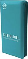 Katholisches Bibelwerk Die Bibel. Taschenausgabe verde mit Reißverschluss