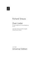 Universal Edition AG Strauss, R: 2 Lieder - Für tiefe Stimme und Klavier