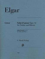 Henle, Günter Elgar, Edward - Salut d’amour op. 12 für Violine und Klavier
