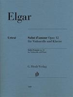 Henle, Günter Elgar, Edward - Salut d’amour op. 12 pour violoncelle et piano
