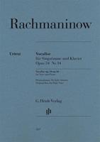 Sergej Rachmaninow Rachmaninoff, Sergei - Vocalise op. 34 no. 14 for Voice and Piano