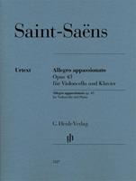 Henle, Günter Saint-Saëns, Camille - Allegro appassionato op. 43 für Violoncello und Klavier