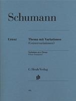 Robert Schumann Schumann, Robert - Thema mit Variationen (Geistervariationen)