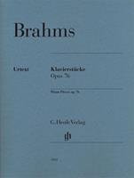 Johannes Brahms Brahms, Johannes - Pièces pour piano op. 76