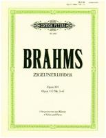 Johannes Brahms Zigeunerlieder op. 103 · op. 112; 3-6
