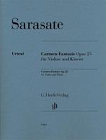 Pablo de Sarasate Sarasate, Pablo de - Fantaisie sur Carmen op. 25 pour violon et piano